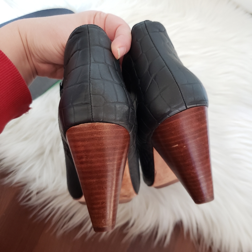Matt Bernson Jagguar Black Leather Ankle Bootie - Size 9M - Picture 14 of 14
